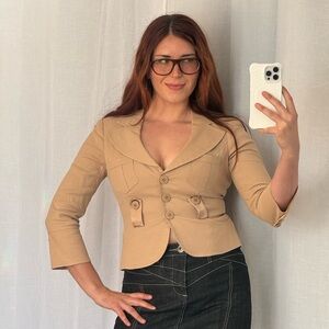 ✦ Bebe Y2K Fitted Blazer ✦